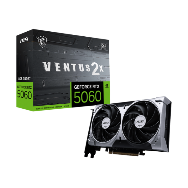 [103963] VGA MSI GeForce RTX 5060 VENTUS 2X OC 8G (4272)