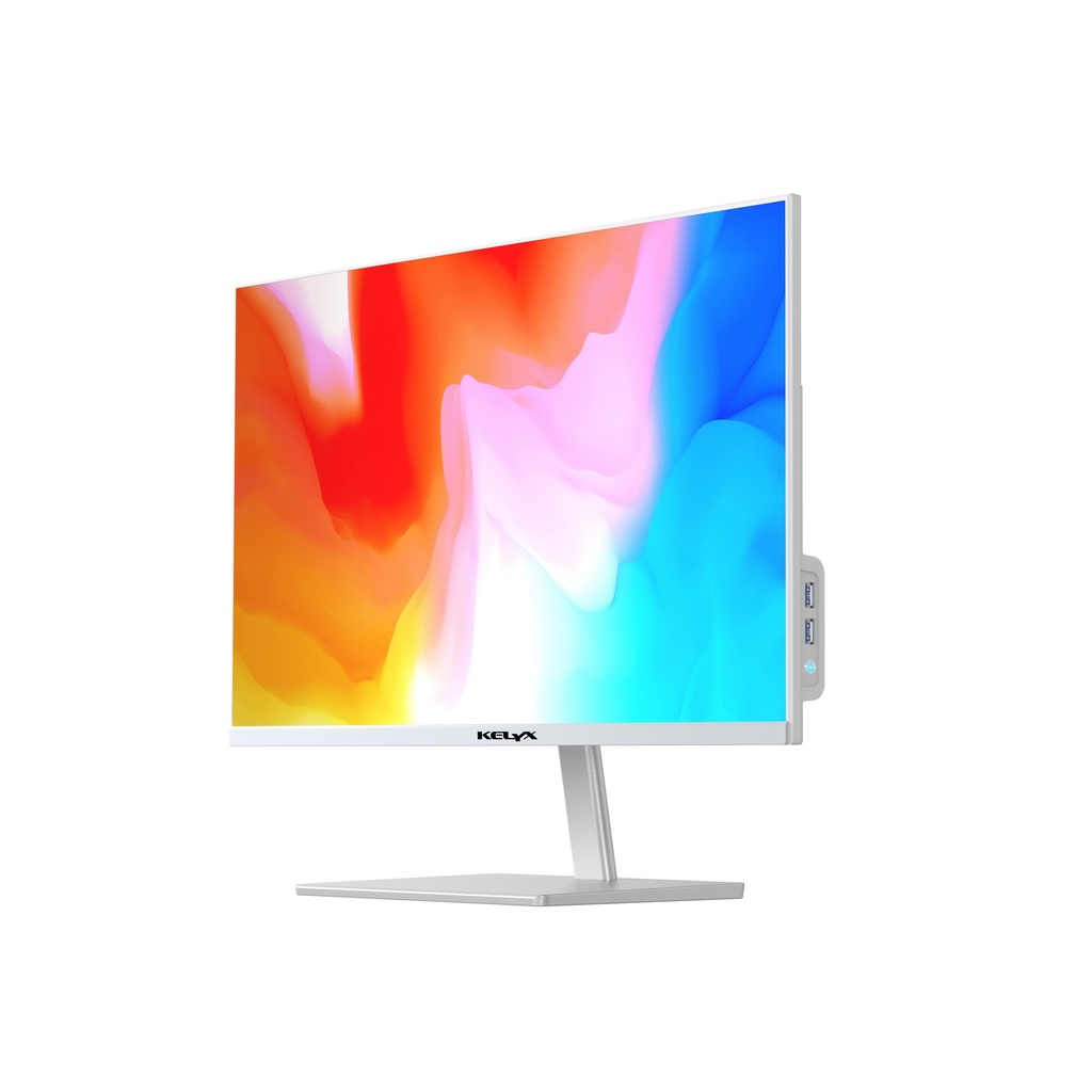 AIO Kelyx 23.8 Ryzen 5 7535U IPS Full HD 8vGb M.2 256vGb Teclado Mouse W11H White