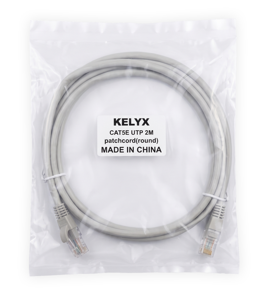 Patchcord Cable UTP Cat 5e 2 MT CCA