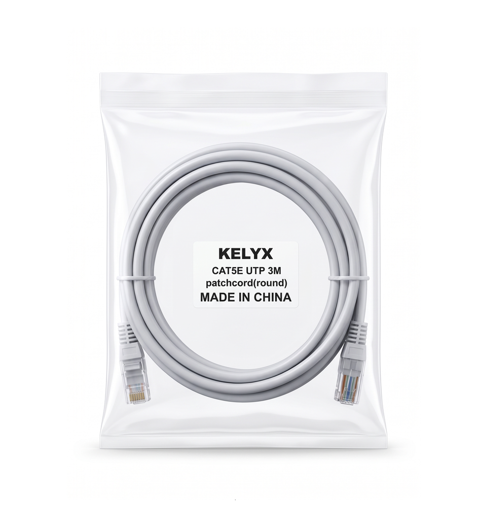 Patchcord Cable UTP Cat 5e 3 MT CCA