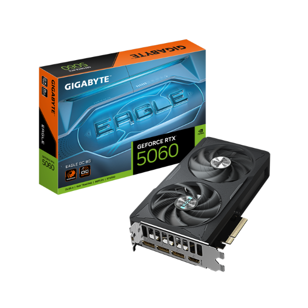 Placa de Video Gigabyte GeForce RTX 5060 EAGLE OC 8G