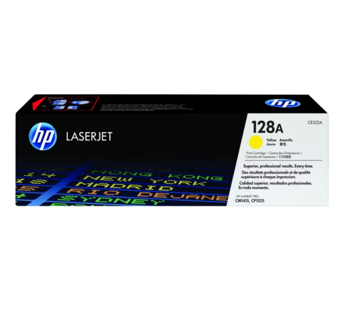 [100910] Toner HP 128A LaserJet Pro CP1525/CM1415 Yellow Crtg