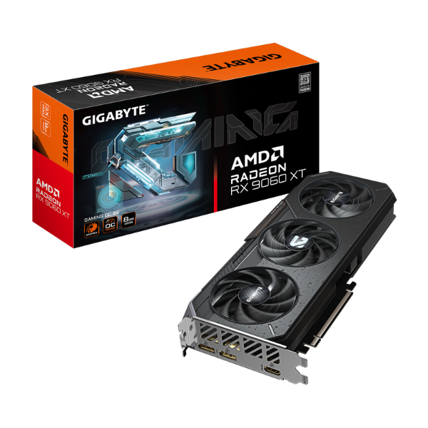 Placa de Video Gigabyte Radeon RX 9060 XT GAMING OC 8G
