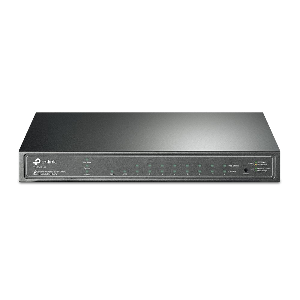 [100942] Switch Tp-Link SG2210P Gigabit Smart 8P POE + 2 SFP