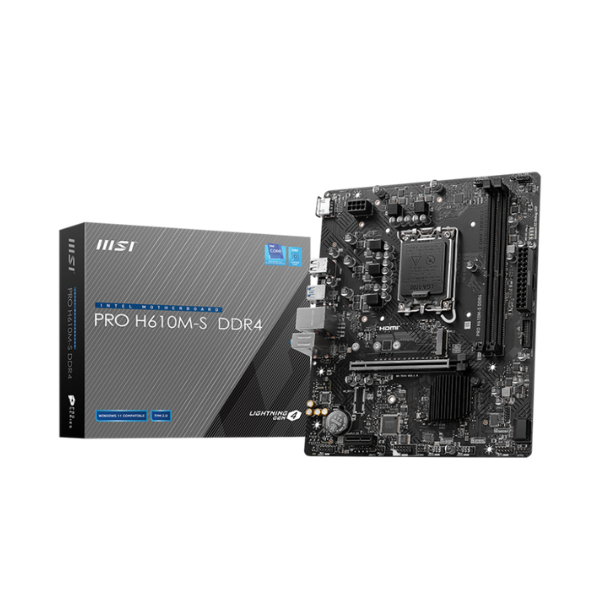 Mother MSI PRO H610M-S DDR4 1700
