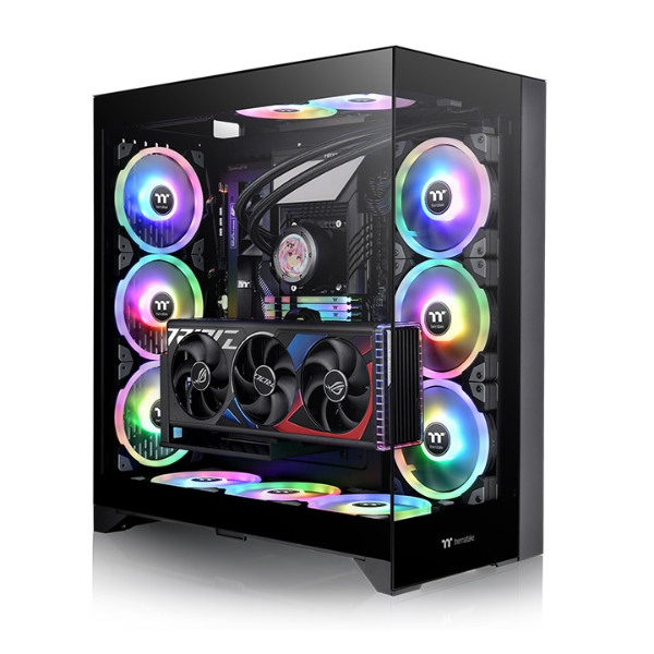 [100998] Gabinete TT CTE E600 MX Mid-Tower TG x2 Black