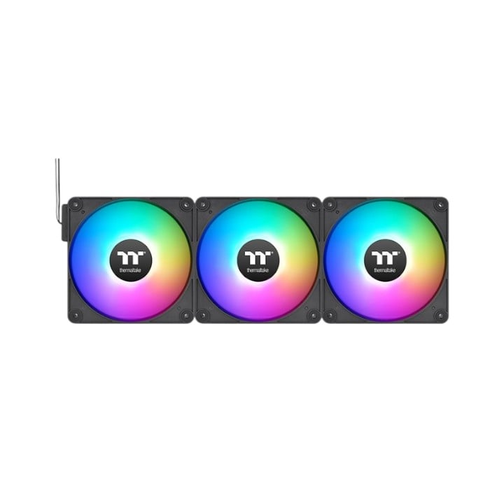 [101001] FAN Cooler TT CT120 EX ARGB (3 Fan Pack) Black