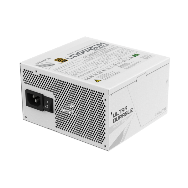 [101035] Fuente Gigabyte 850W 80 Plus Gold Ultradurable Full Modular PCIe 5.0 White
