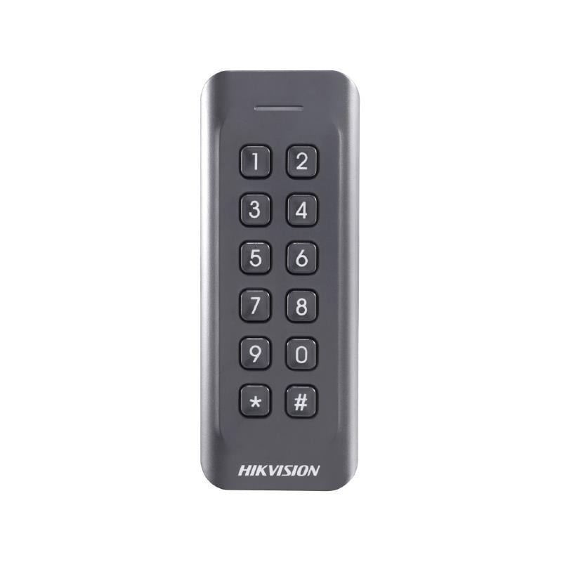 Lectora de tarjeta Hikvision Con Teclado Wiegand