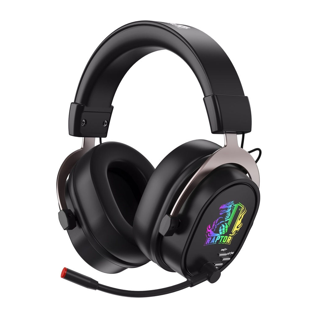 [100055] Auricular Raptor Inferno PRO X 7.1 Wireless Dongle Negro