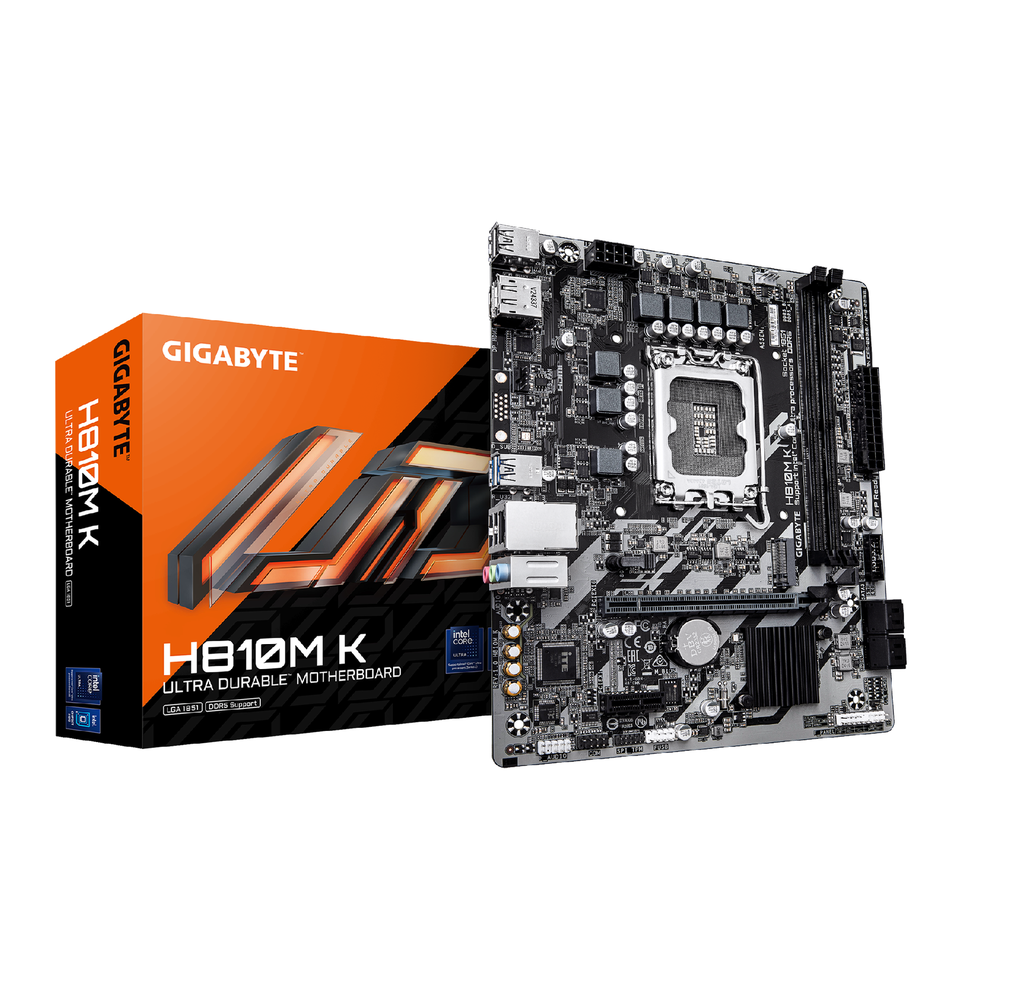 [100376] Mother Gigabyte H810M K DDR5 1851 Serie Ultra