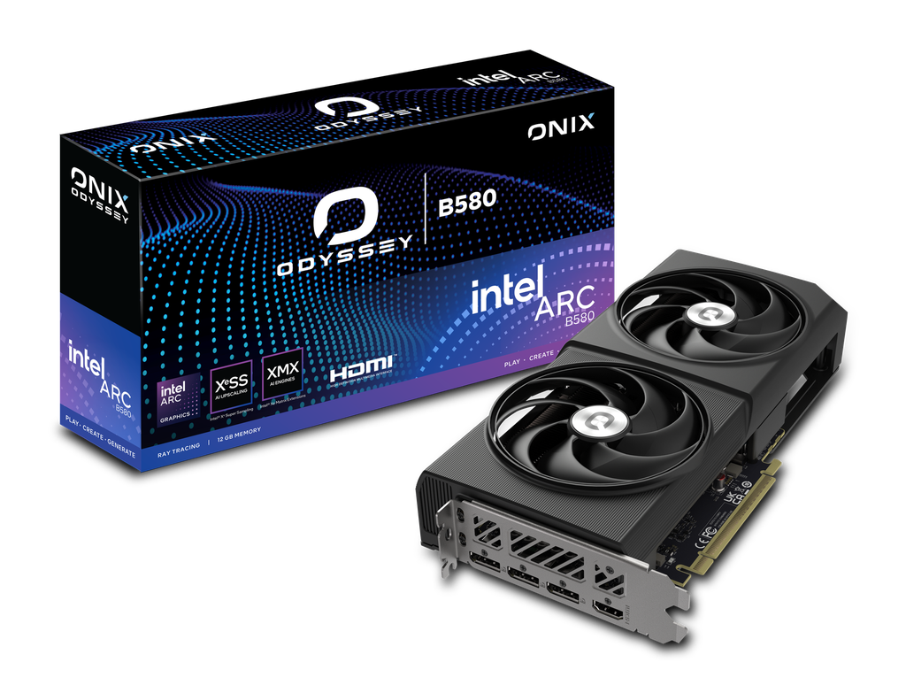 Placa de Video Onix Intel B580 ODYSSEY 12GB