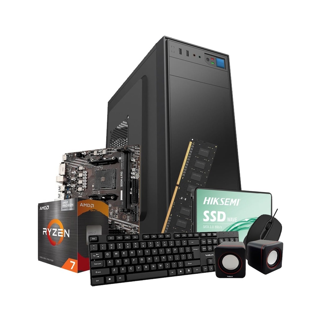 [100133] Pc Kelyx AMD Ryzen 7-5700G 16 Gb SSD 480 Gb Free Dos