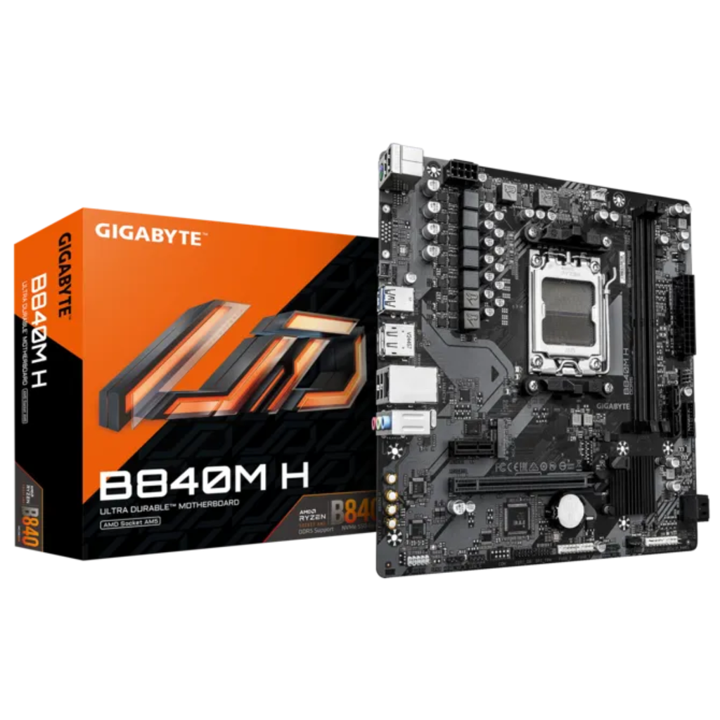 [100410] Mother Gigabyte B840M H DDR5 AM5 (Serie 7000/8000/9000)