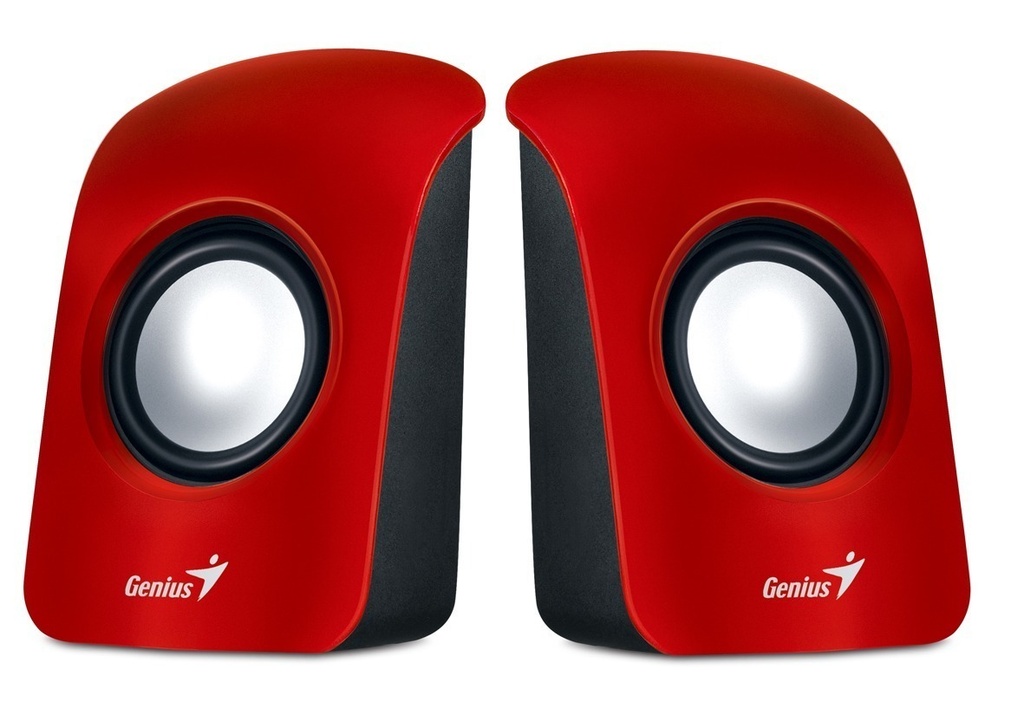 [101126] Parlantes Genius SP-U115 USB RED