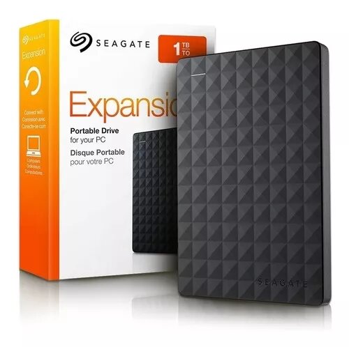 [101143] HD SEAGATE External 1TB USB 3.0 Expansion Black (3428)