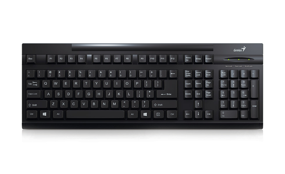 [101219] Teclado Genius KB-125 Black USB SP CB