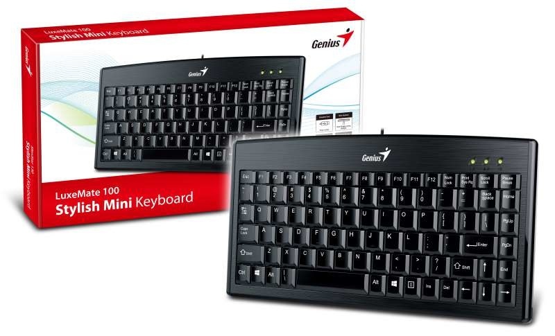[101230] Teclado Genius LuxeMate 100 Black USB (1422)