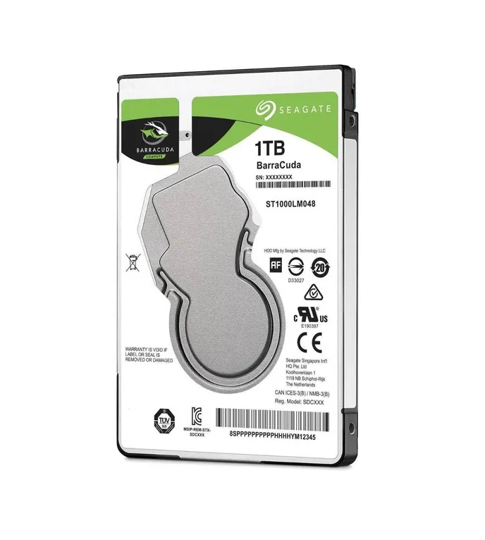 [101322] HD SEAGATE Notebook 1 TB SATA III 7mm Barracuda