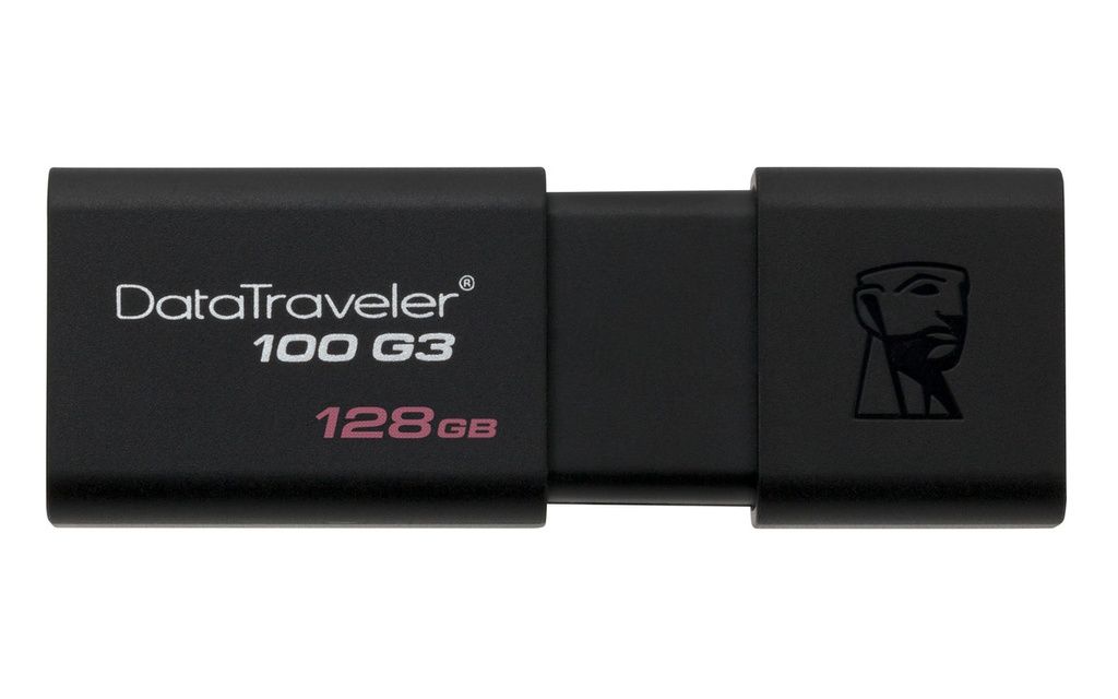 [101338] Pen Drive KINGSTON 128GB Data Traveler DT100G3 USB 3.0 (9231)
