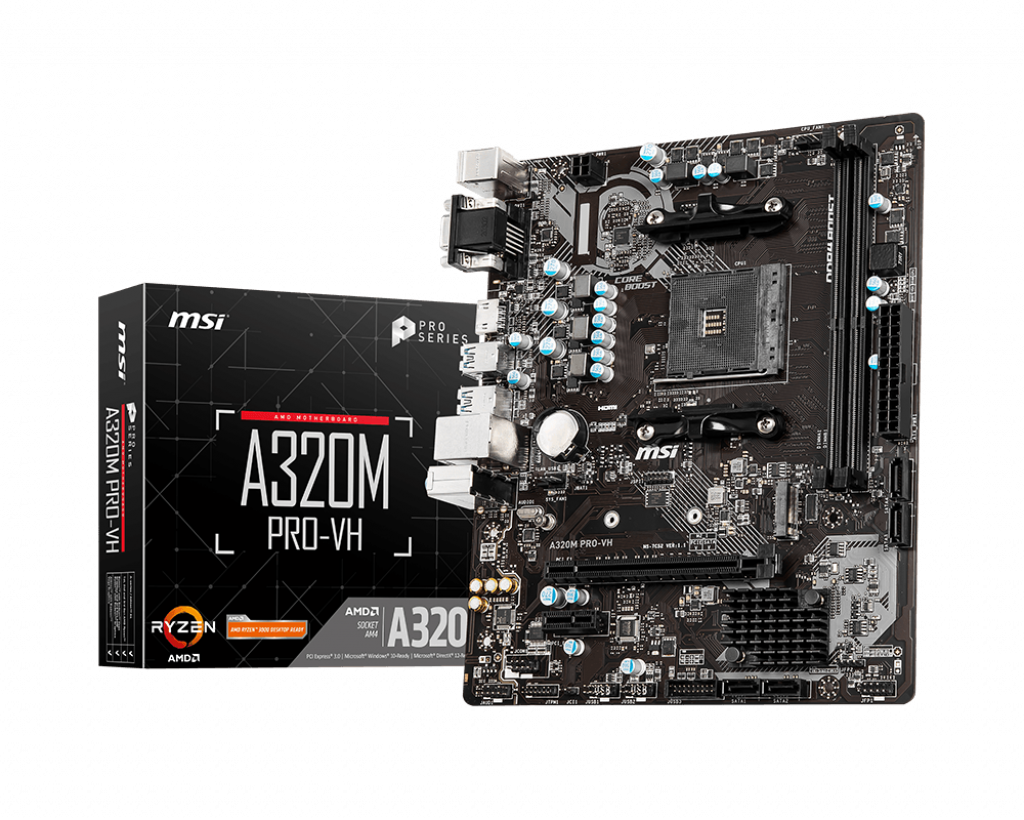 [101360] Mother MSI A320M PRO-VH sAM4 (8744)