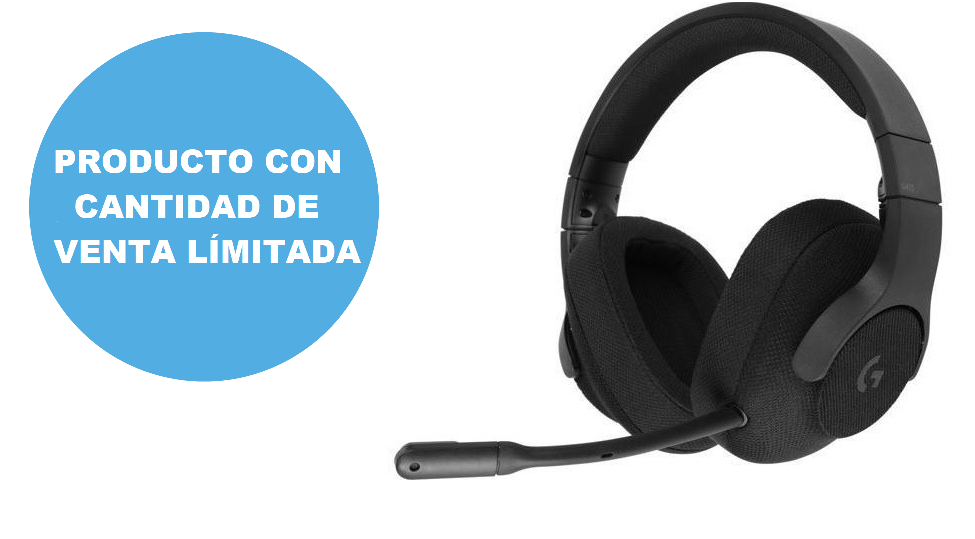 [101393] Auricular c/Microfono Logitech G433 7.1 Black 981-000667