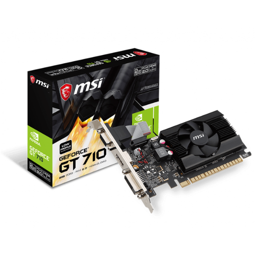 [100255] Placa de Video MSI GeForce GT 710 2G LP DDR3
