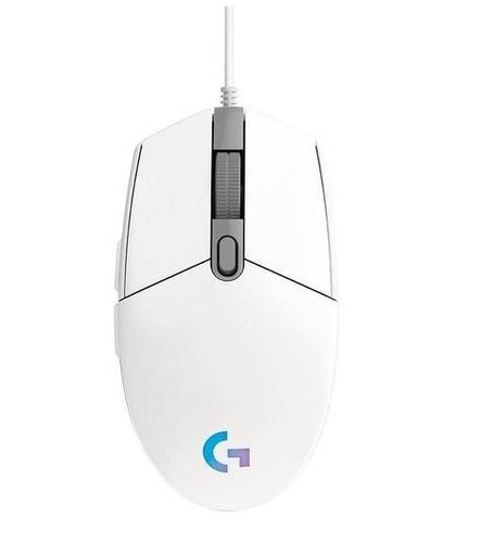 [100261] Mouse Logitech G203 Gaming Lightsync White 910-005794