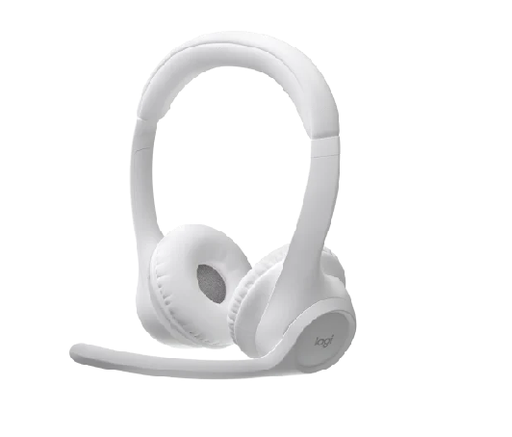 [100039] Auricular Logitech Zone 300 Wireless White 981-001416